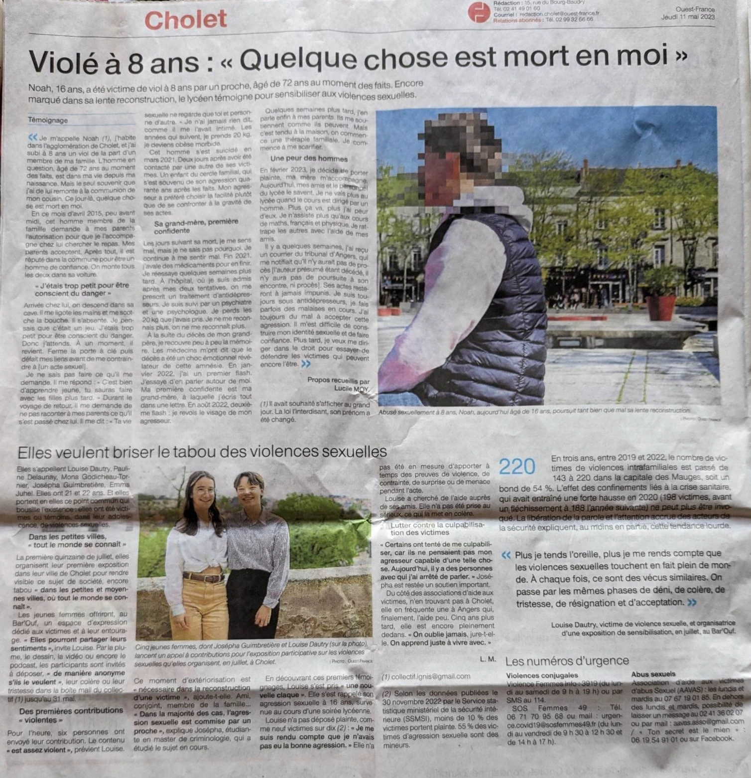 Ouest France - 11/05/2023 Ouest France - 11/05/2023