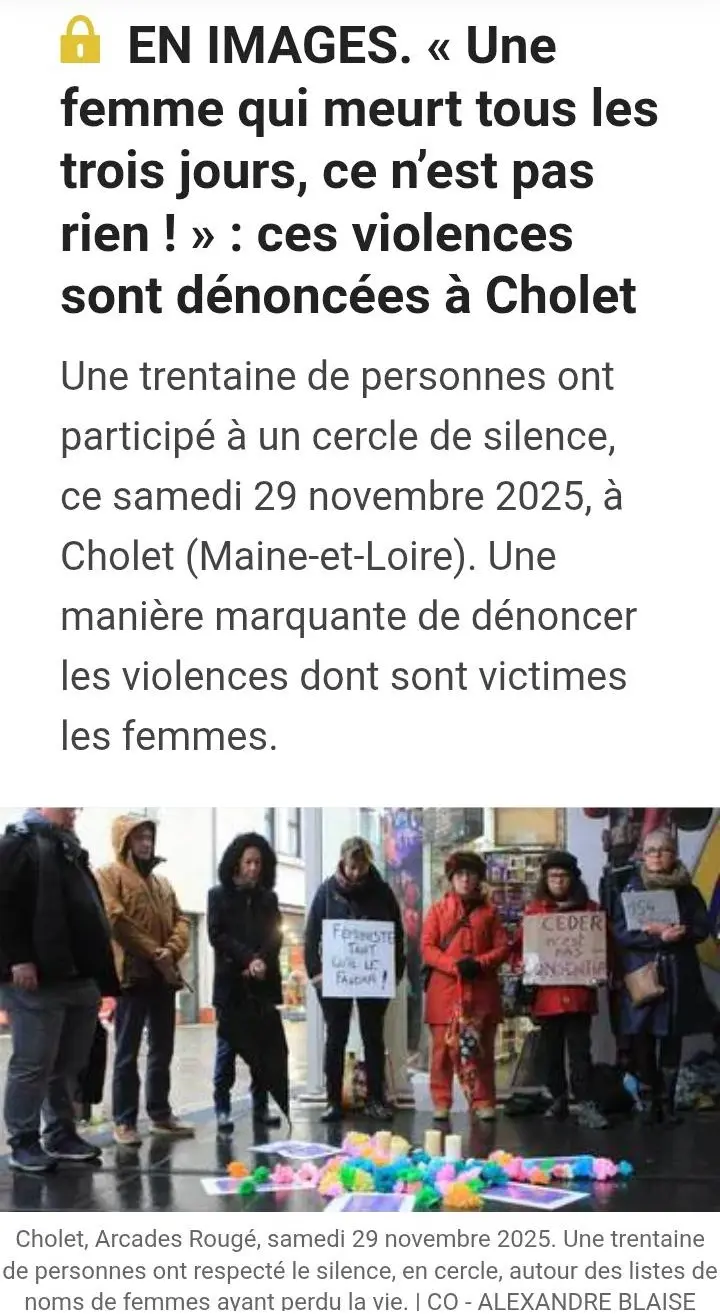 Courrier de l'Ouest - 29/11/2025 Courrier de l'Ouest - 29/11/2025