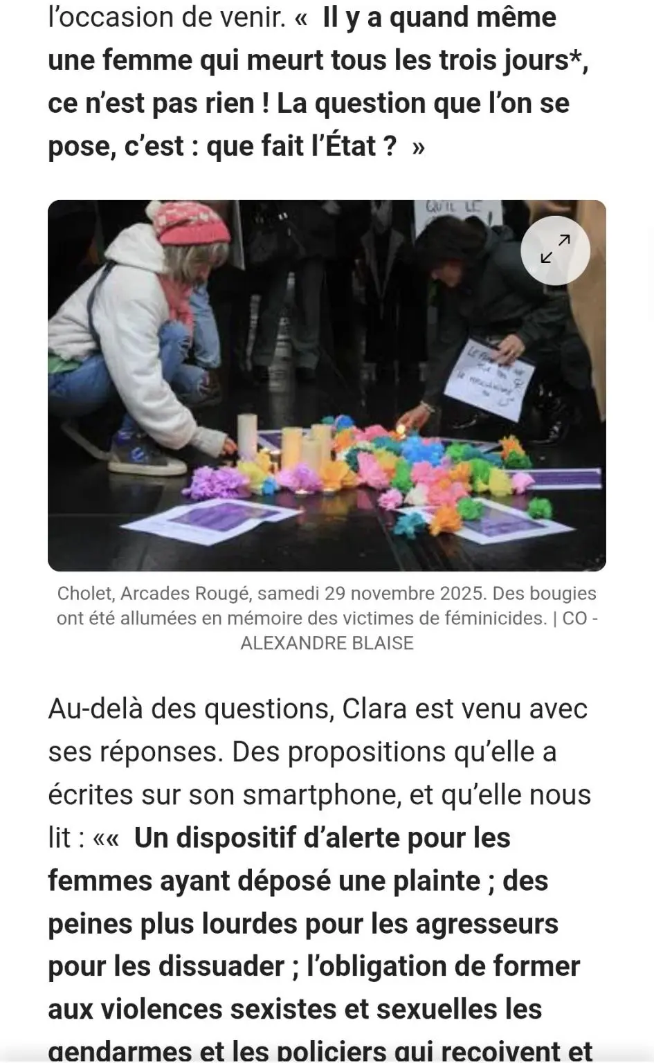 Courrier de l'Ouest - 29/11/2025 Courrier de l'Ouest - 29/11/2025