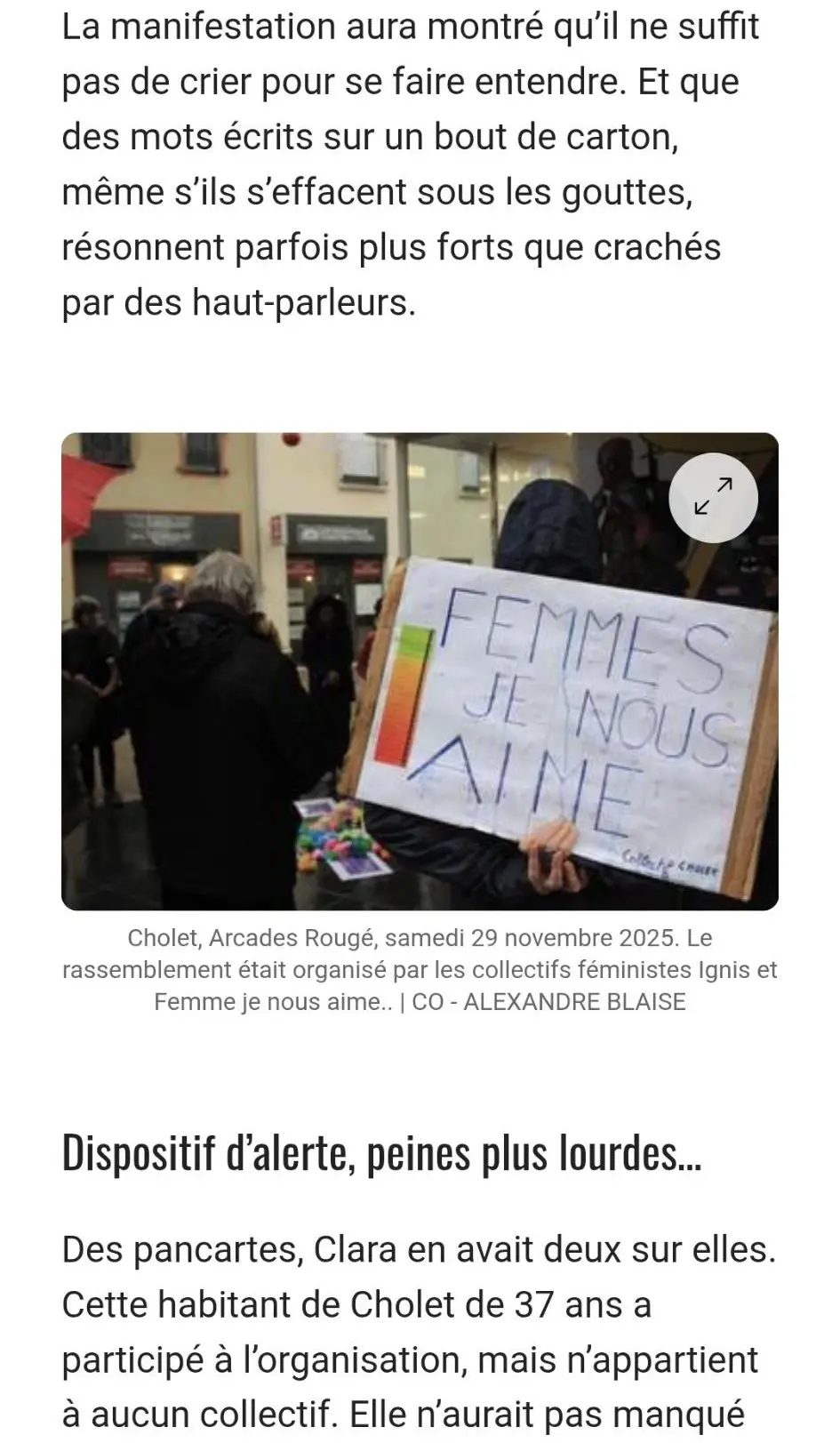 Courrier de l'Ouest - 29/11/2025 Courrier de l'Ouest - 29/11/2025